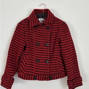 Zara houndstooth girls jacket 7years old